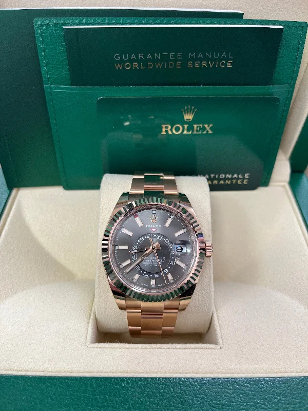 rolex-sky-dweller-rose-gold-dark-rhodium-index-dial-oyster-bracelet-ref-326935