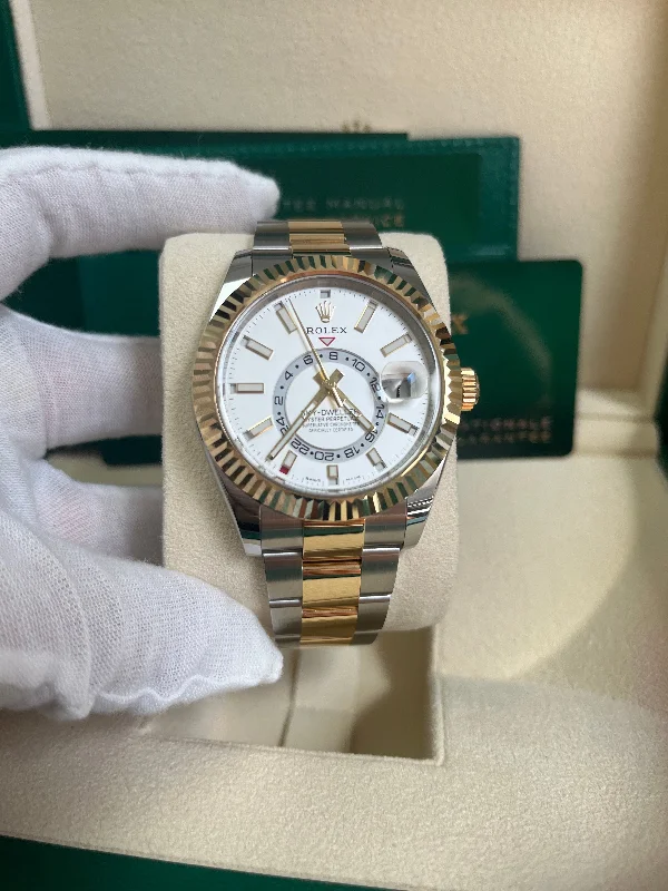 rolex-sky-dweller-two-tone-yellow-gold-white-index-dial-ref-326933