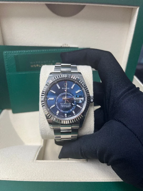 rolex-sky-dweller-white-rolesor-blue-index-dial-oyster-bracelet-ref-326934