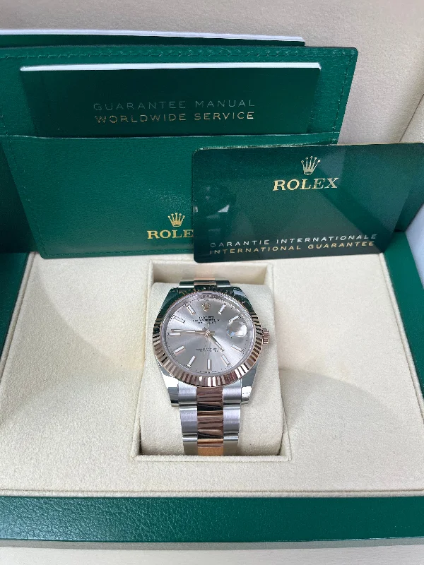 rolex-steel-and-everose-rolesor-datejust-41-watch-fluted-bezel-sundust-index-dial-oyster-bracelet