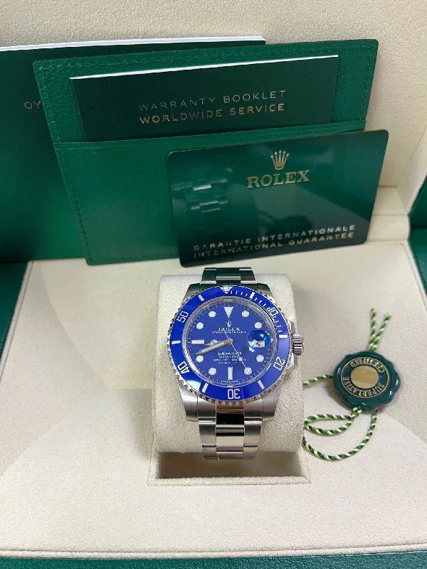 rolex-submariner-date-40mm-white-gold-blue-dial-smurf-reference-116619lb