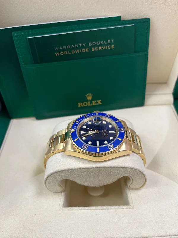 rolex-submariner-date-yellow-gold-blue-dial-116618lb