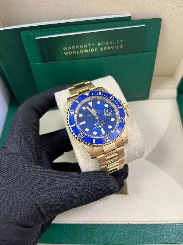 rolex-submariner-date-yellow-gold-blue-dial-116618lb