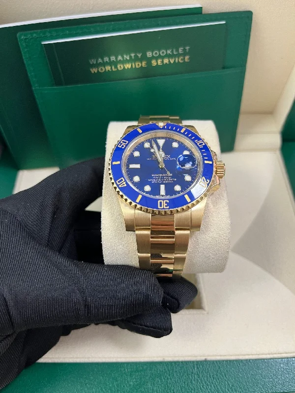 rolex-submariner-date-yellow-gold-blue-dial-116618lb