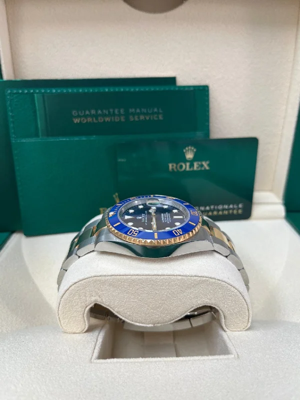 rolex-submariner-stainless-steel-gold-blue-dial-w-date-ref-116613-bk