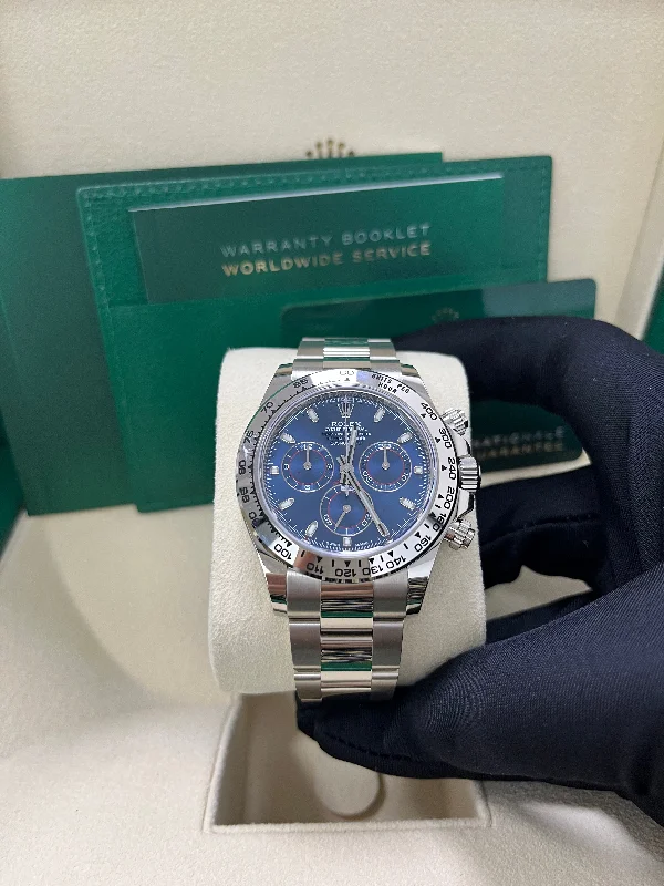 rolex-white-gold-cosmograph-daytona-40-watch-blue-index-dial-ref-116509