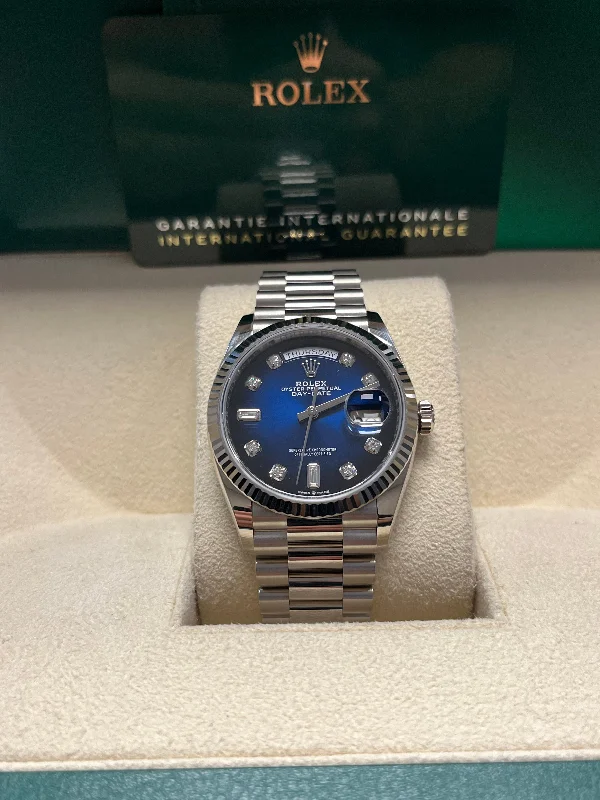 rolex-white-gold-day-date-36-watch-fluted-bezel-blue-ombre-diamond-dial-president-bracelet-ref-128239-blodp