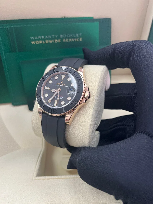 rolex-yacht-master-37mm-rose-gold-black-dial-oysterflex-strap-ref-268655