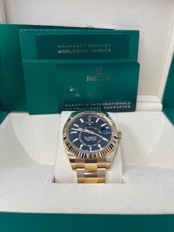 rolex-yellow-gold-sky-dweller-watch-black-index-dial-oyster-bracelet-ref-326938